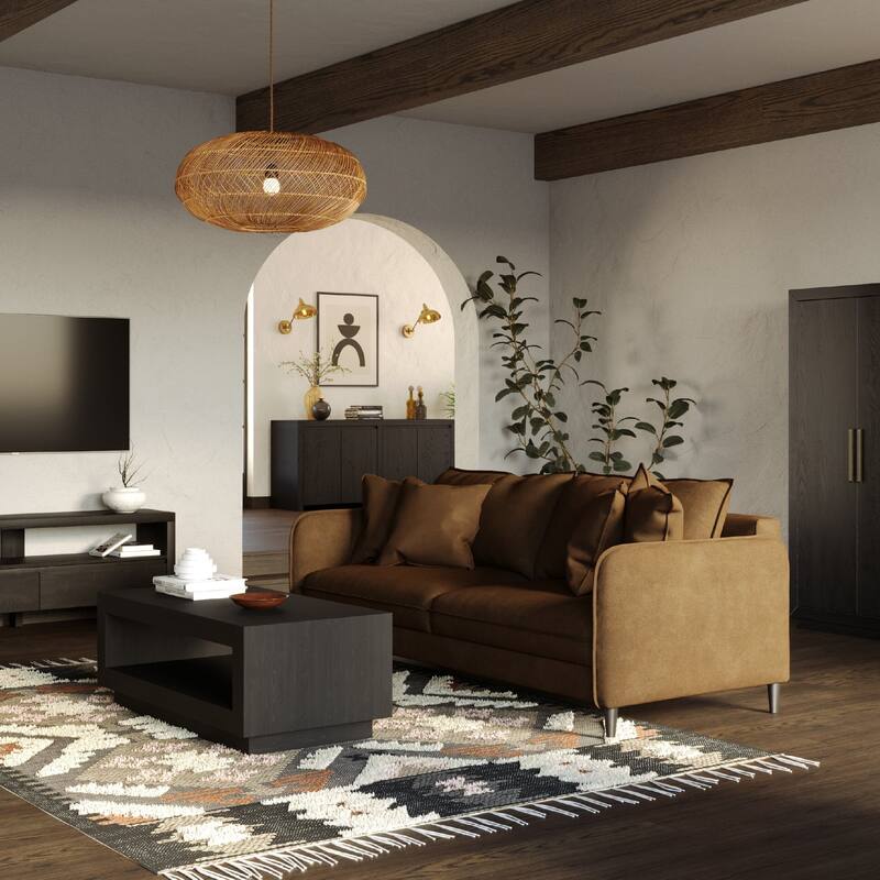 Maven Lane Artemis Contemporary Wooden Coffee Table