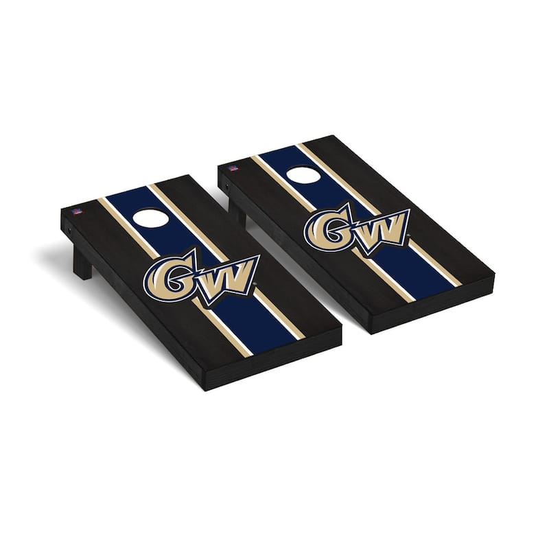 George Washington Colonials 2x4 Pro Cornhole Boards - V3 - Include Team Logo Bags