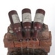 preview thumbnail 3 of 3, Resin Wine Bottle and Barrel Outdoor Fountain with LED Lights