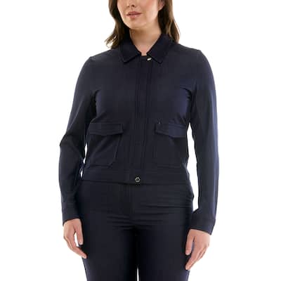 Nanette Lepore Women's Soft Denim Utility Jacket