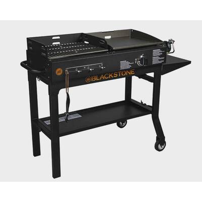 Duo 17" Griddle and Charcoal Grill Combo