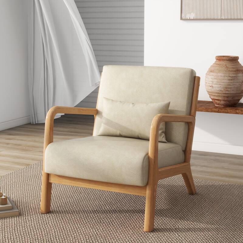 Modern Upholstered Accent Chairs for Living Room