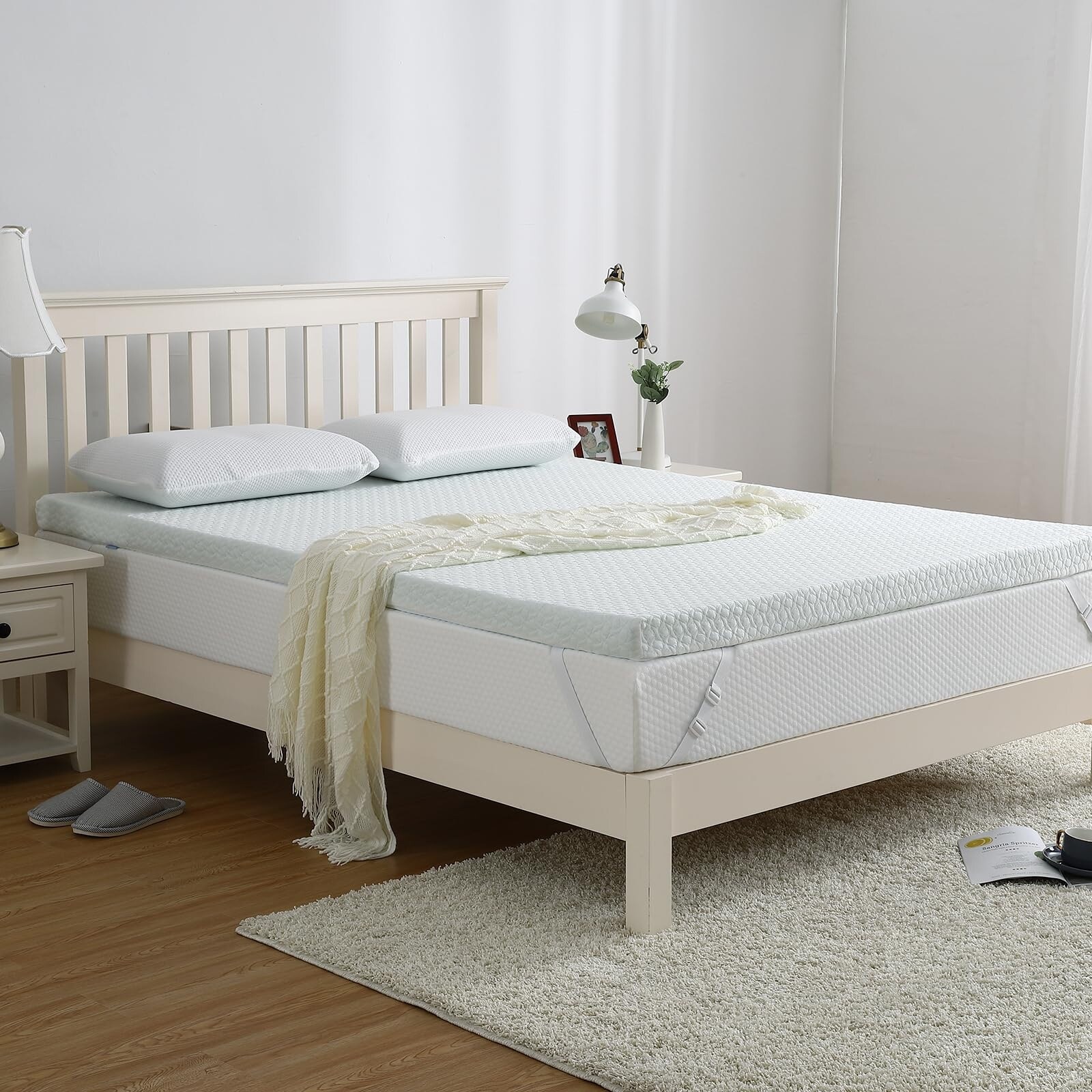 Memory foam mattress shop topper