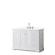 Option White, Chrome Trim, Giotto Quartz Top