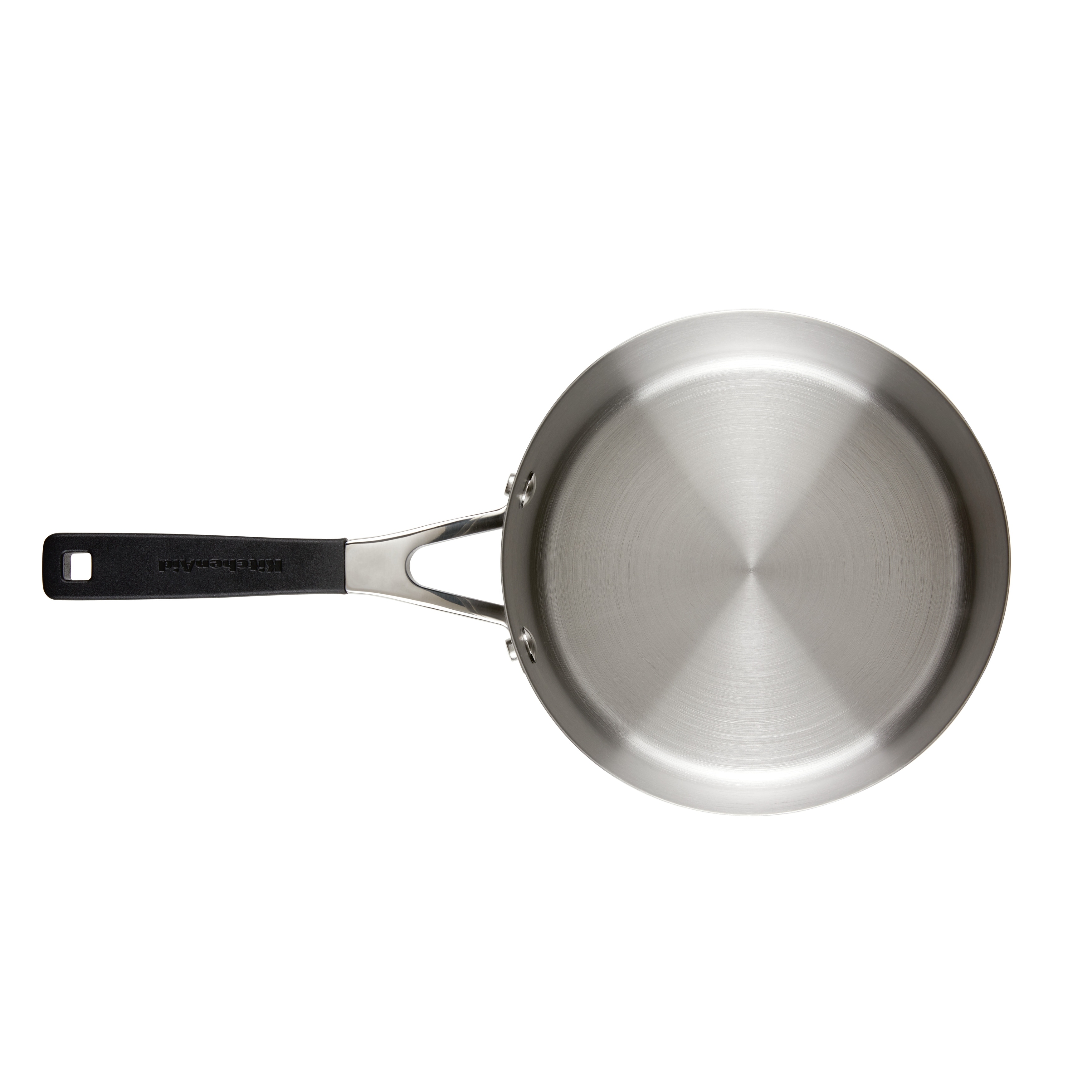 KitchenAid Stainless Steel Induction Saucepan with Lid, 3-Quart, Brushed  Stainless Steel - Bed Bath & Beyond - 38077592