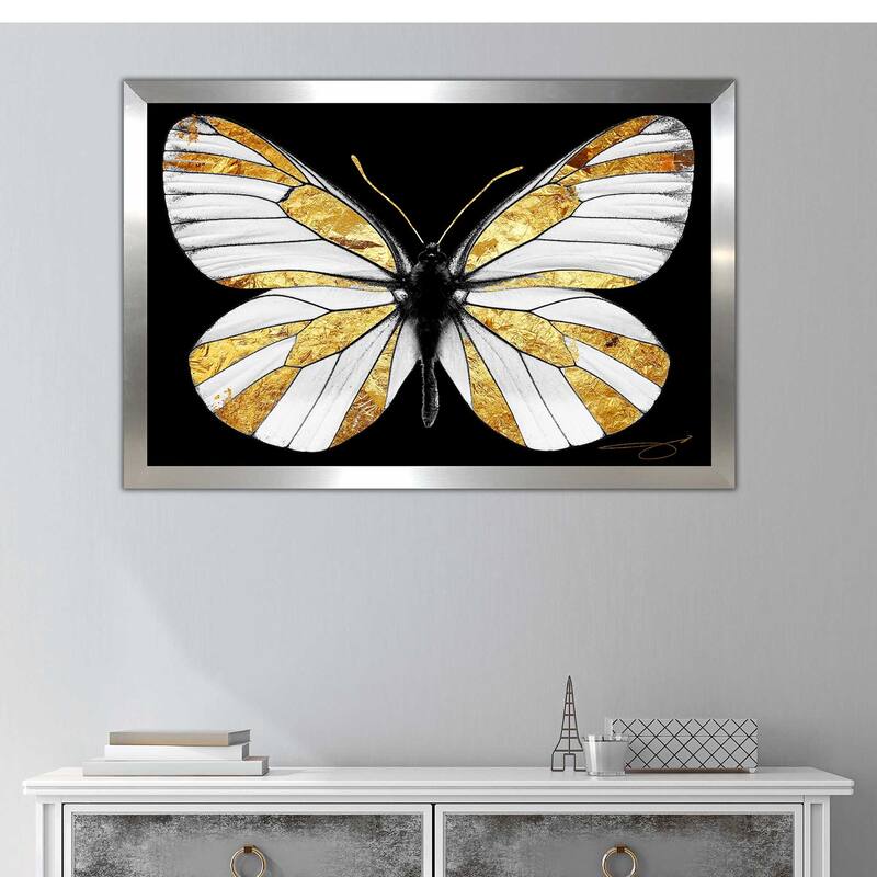 "Gold Butterfly" by Jodi Print on Acrylic