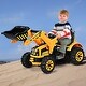 preview thumbnail 1 of 9, Costway Kids Ride On Excavator Truck With Front Loader Digger Yellow 2-4 Years