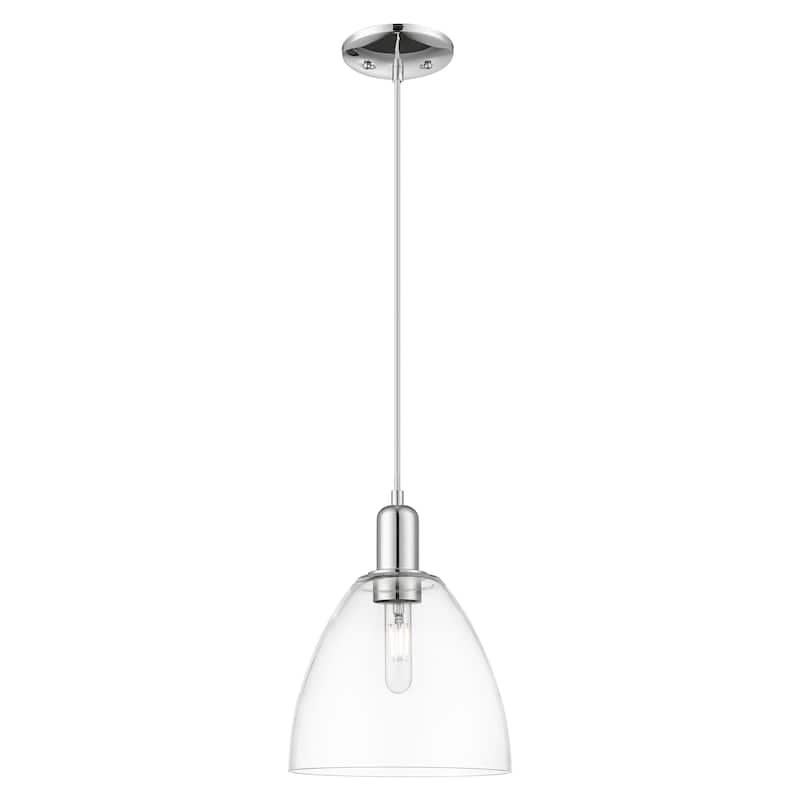 Innovations Lighting Endless Possibilities Arcadia - Bristol - 1 Light 9" Cord Hung Mini Pendant - Clear/Polished Chrome