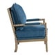 preview thumbnail 38 of 41, Fletcher Spindle Chair in Fabric with Brushed Charcoal Finish