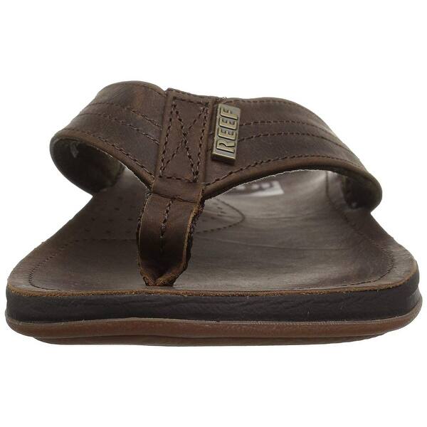 Shop Reef Mens Reef J Bay Lll Slip On Open Toe Flip Flops Free