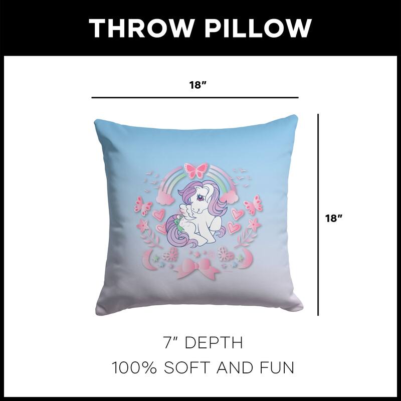 Hasbro My Little Pony 18 Inch Throw Pillow