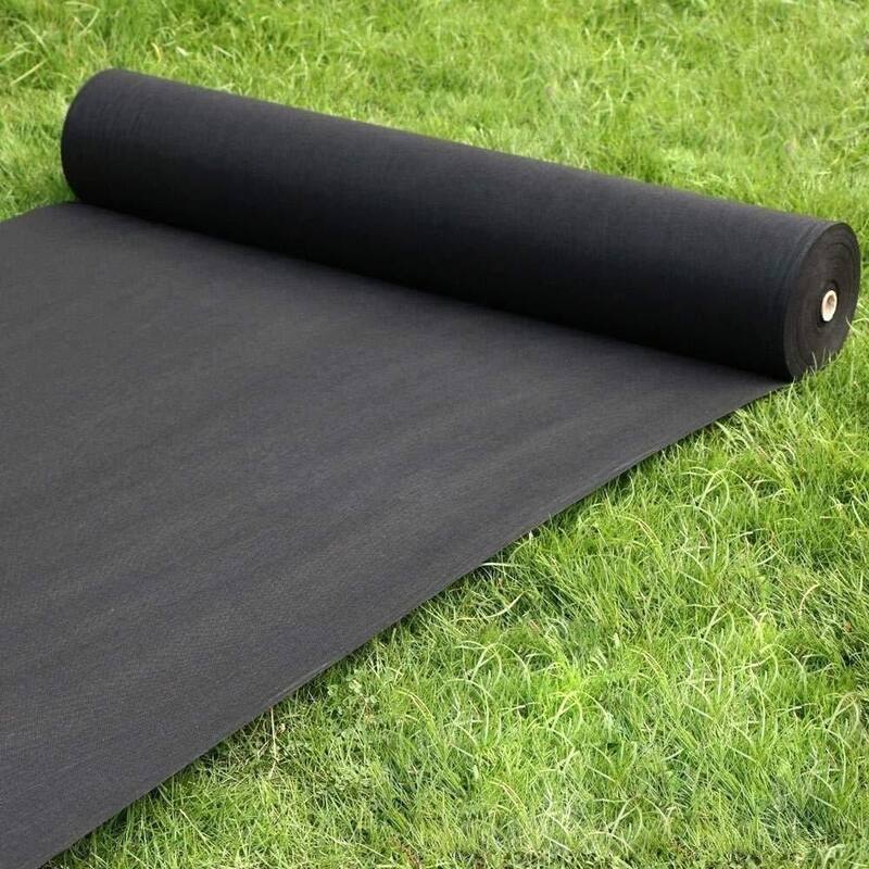 Agfabric Landscape Fabric Weed Barrier Non-woven Fabric 3.0oz - 3'x5'