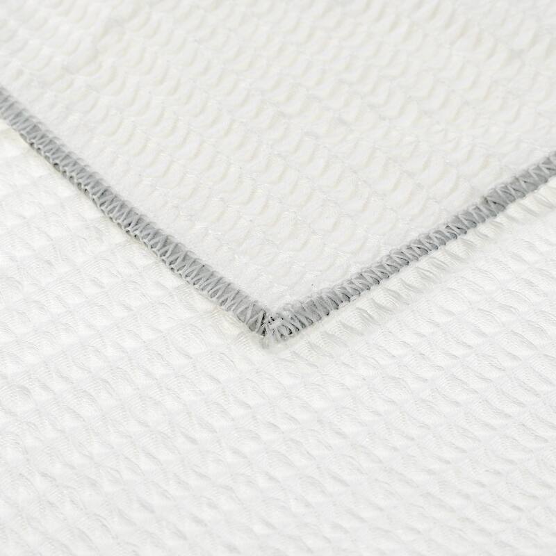 Reusable Cleaning Cloths, Soft Dishcloth Reusable and Absorbent Lint Free Lightweight Cleaning Cloths - Gray-12 pack - Set of 12