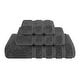 preview thumbnail 91 of 108, 3 Piece Bathroom Towel Set 100% Cotton Luxury Turkish Bath Hand Towels Extra Large Face Towels Clearance Set Dark Gray