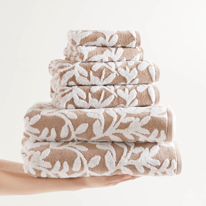 Madison Park Skyler 6 Piece Towel Set