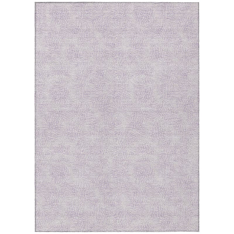Machine Washable Indoor/ Outdoor Solid Causal Chantille Rug