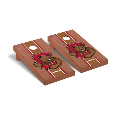 Cornell Big Red Rosewood Cornhole Board Set