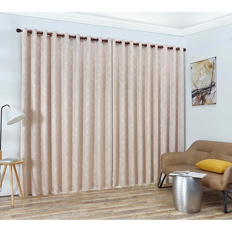 Gracewood Hollow Plakalo Embossed Thermal-weaved Blackout Grommet Drapery Curtains