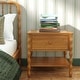 preview thumbnail 30 of 33, Max and Lily Jenny Lind Nightstand with 1 Drawer and Bottom Shelf