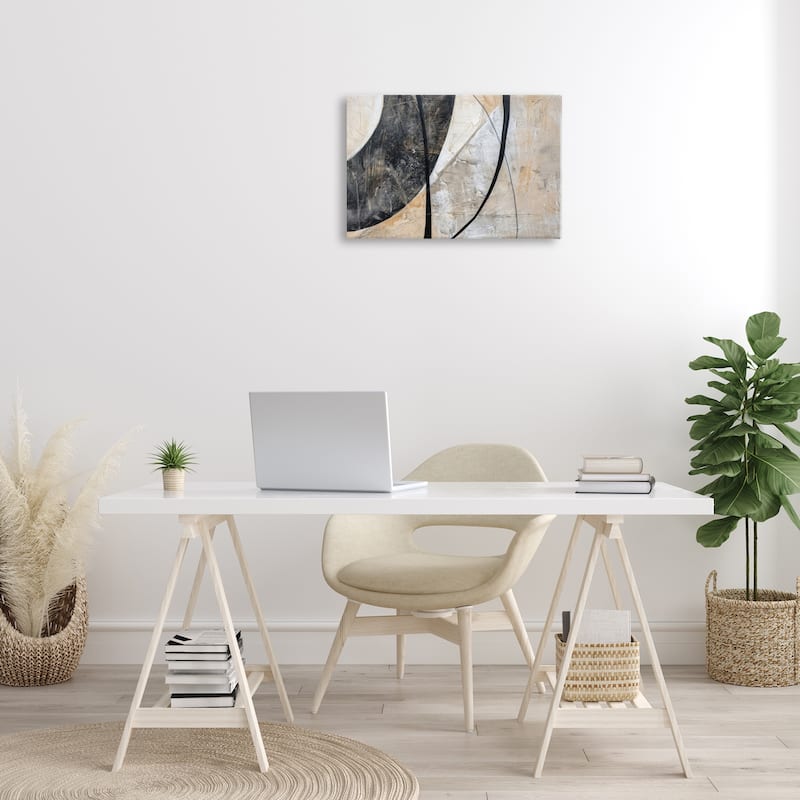 Stupell Arched Urban Abstract Canvas Wall Art Design By LSR Creative Studio