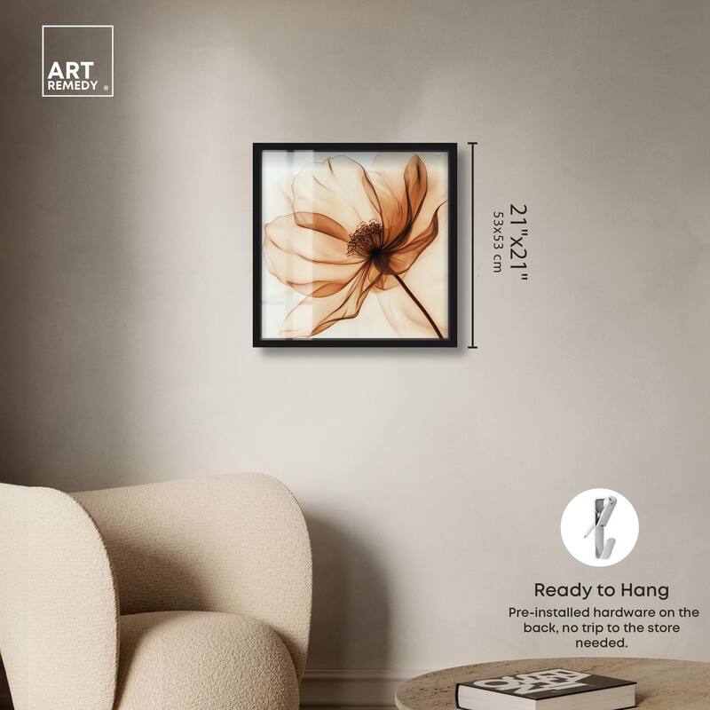 Fragile Elegance II Shadowbox by Art Remedy