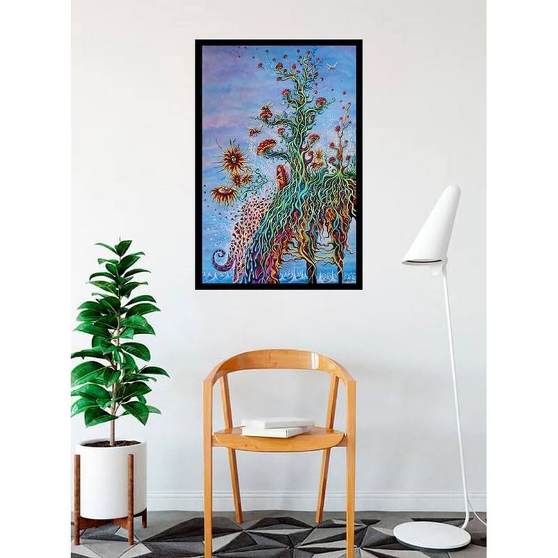 Lucid Garden by Mike DuBois Art Poster - 24 x 36 Inch