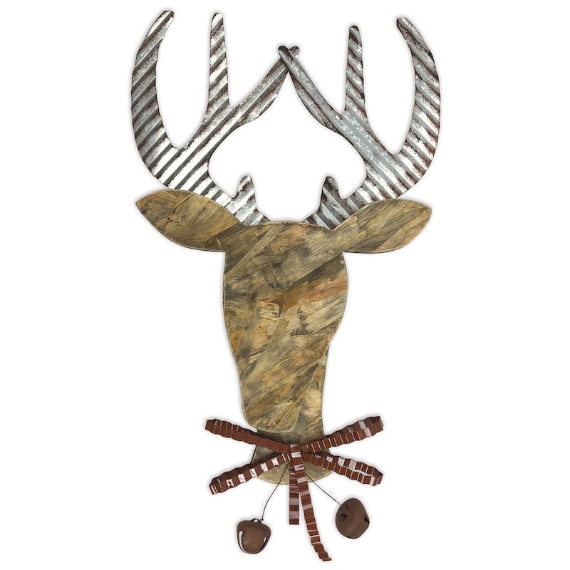 21" Reindeer Wall Decor