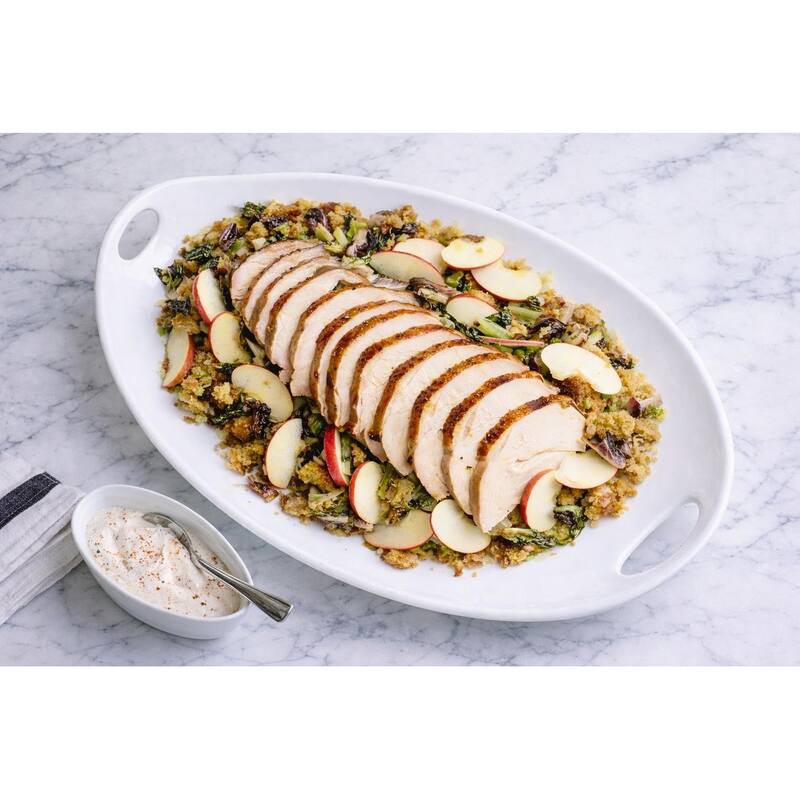 Euro Essential Classic Lisbon White Oval Platter with Loop Handle - 20" - 1 Piece