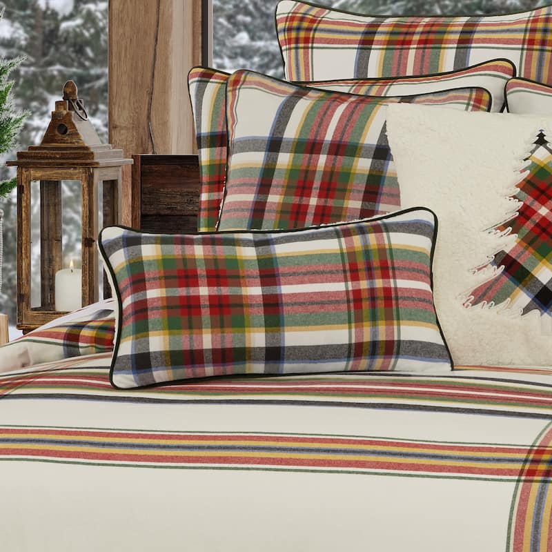 Christopher Plaid Boudoir Decorative Throw Pillow