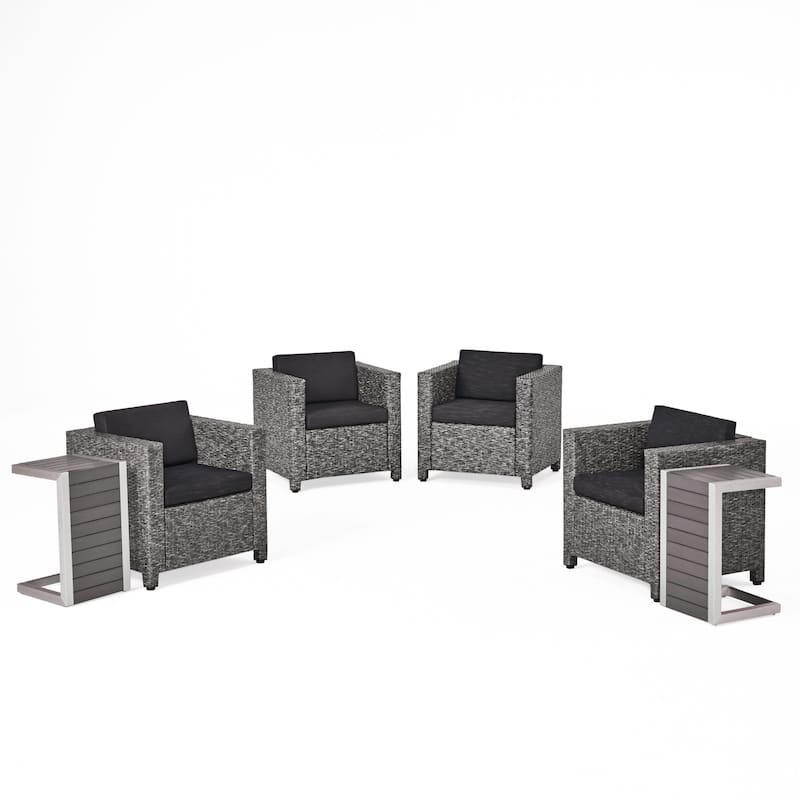 Puerta Outdoor 6-piece Seating Set with Cushions by Christopher Knight Home