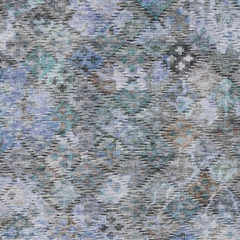 HomeRoots Floral Traditional Rectangle Outdoor Rug