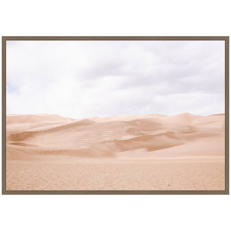 Kate and Laurel Sylvie Desert Skies Framed Canvas by Alicia Abla