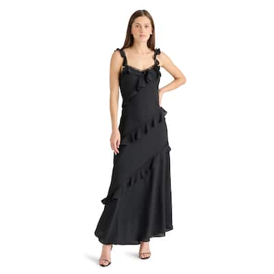 Steve Madden Varsailles Ruffle Maxi Dress