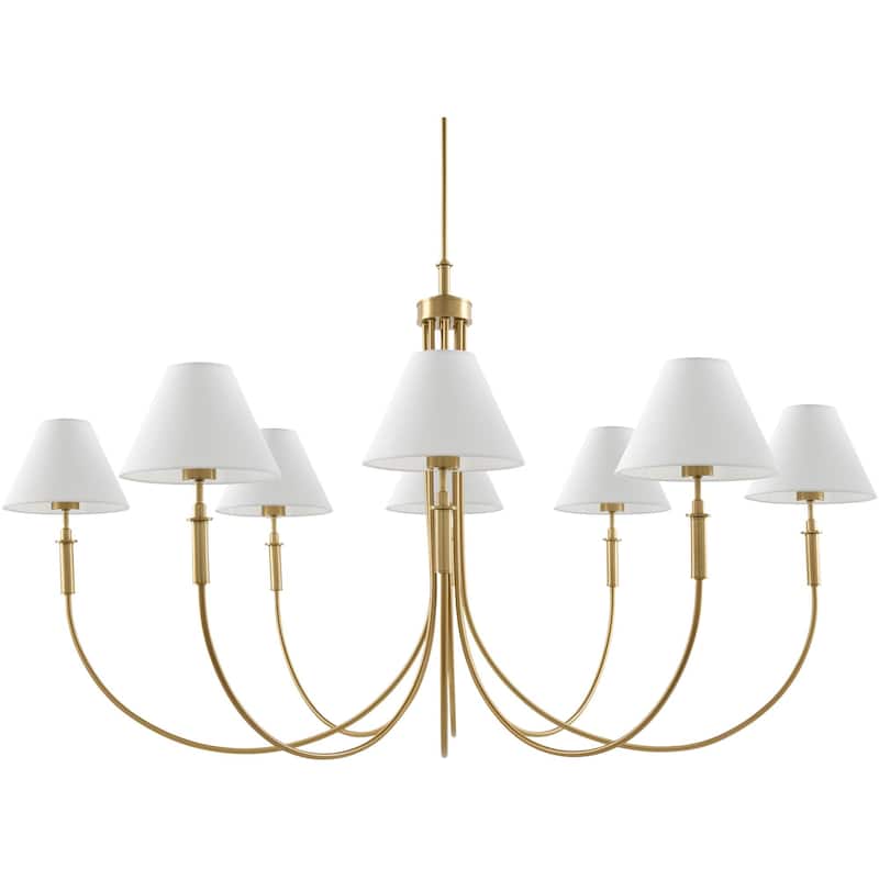 Livabliss Montclaire Traditional Chandelier - Brass