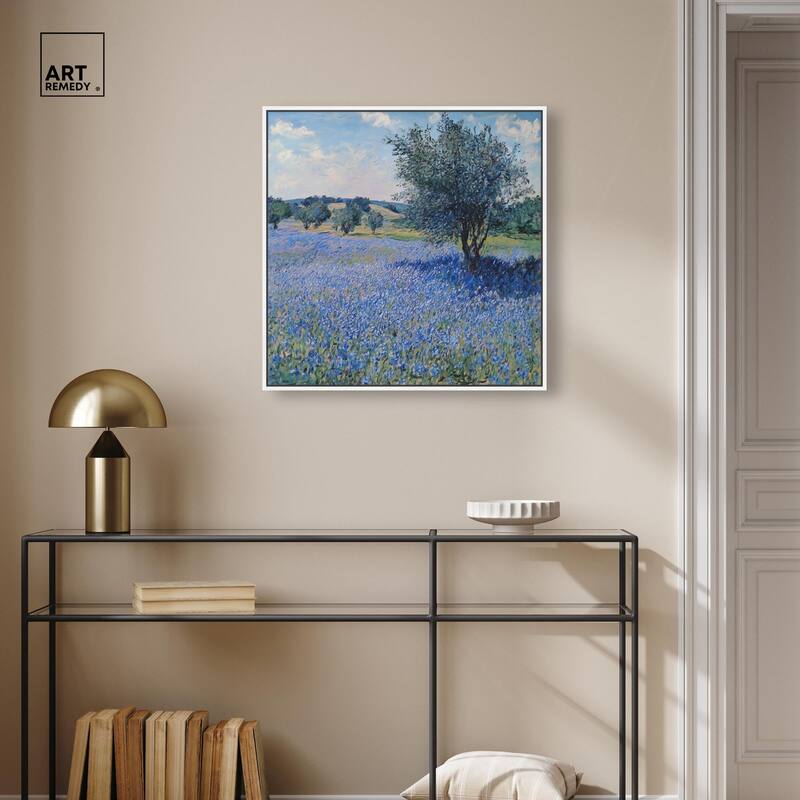 Bluebonnet Meadow II Canvas by Art Remedy
