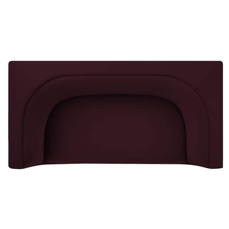 Hilda 67" Curved Back Performance Velvet Loveseat