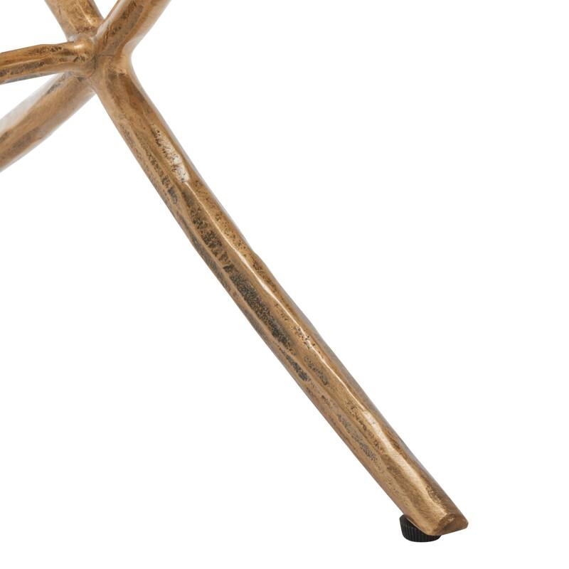 SAFAVIEH Couture Bessy Square Metal Accent Table - 18 In. W x 18 In. D x 20 In. H - 18"W x 18"D x 20"H