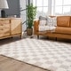 preview thumbnail 72 of 82, Hauteloom Atira Living Room, Bedroom Area Rug - Contemporary - Plush Pile - Light Gray,Cream - 7'10" x 10'3" 4' x 6' - Cream,Light Beige / Atira