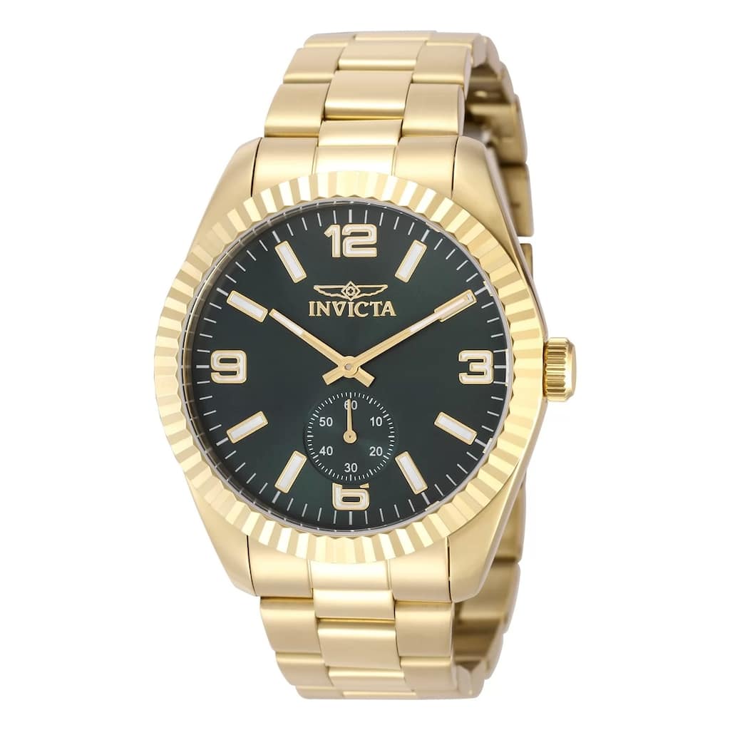 Invicta Men's 49390 Specialty Quartz Multifunction Green Dial Watch