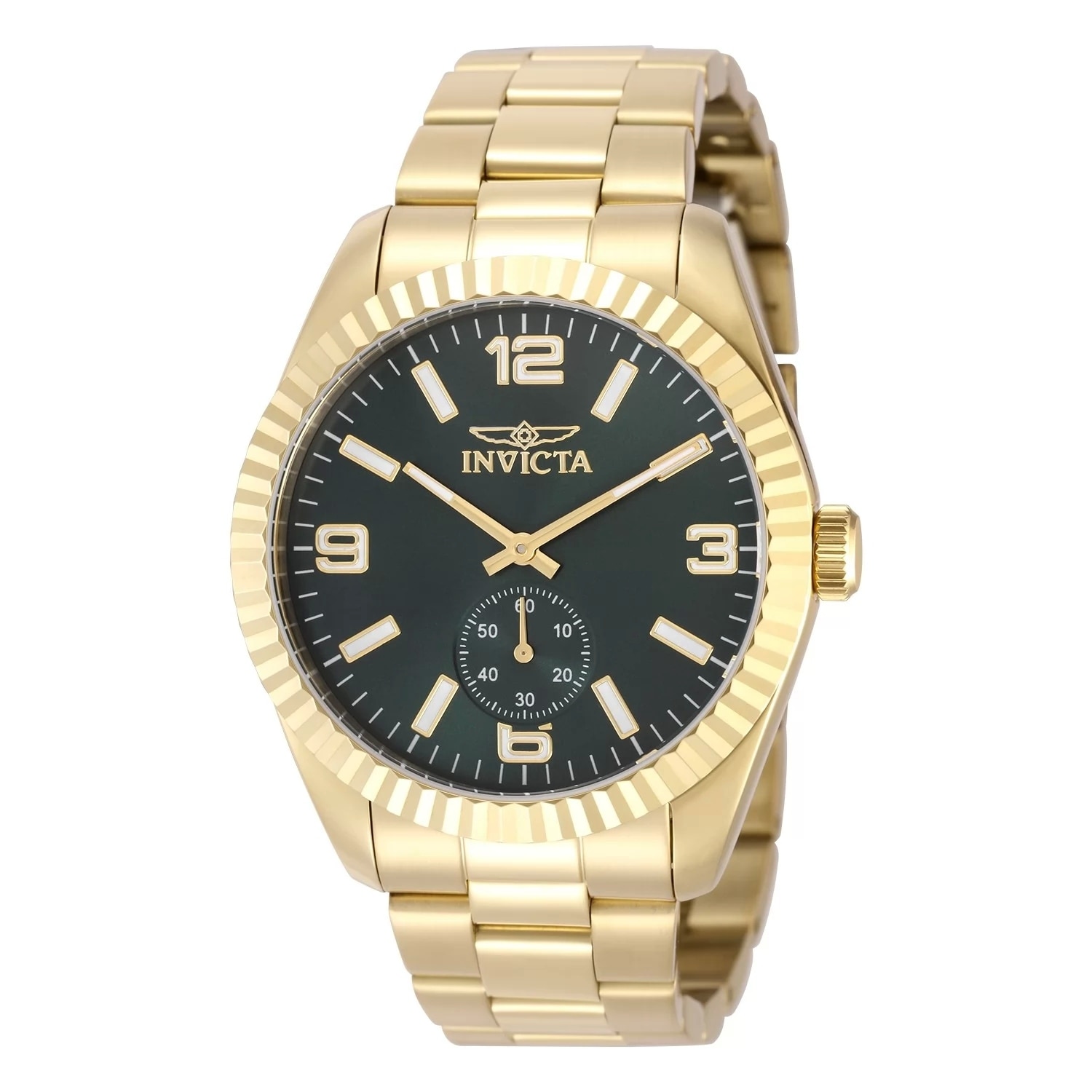 Invicta Men's 49390 Specialty Quartz Multifunction Green Dial Watch