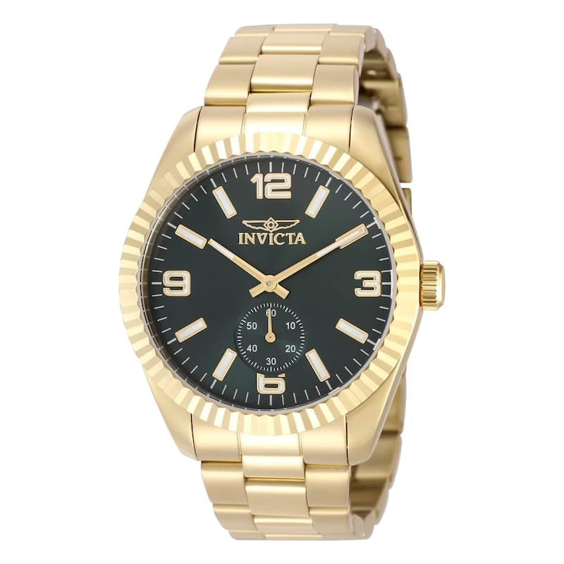 Invicta Men's 49390 Specialty Quartz Multifunction Green Dial Watch