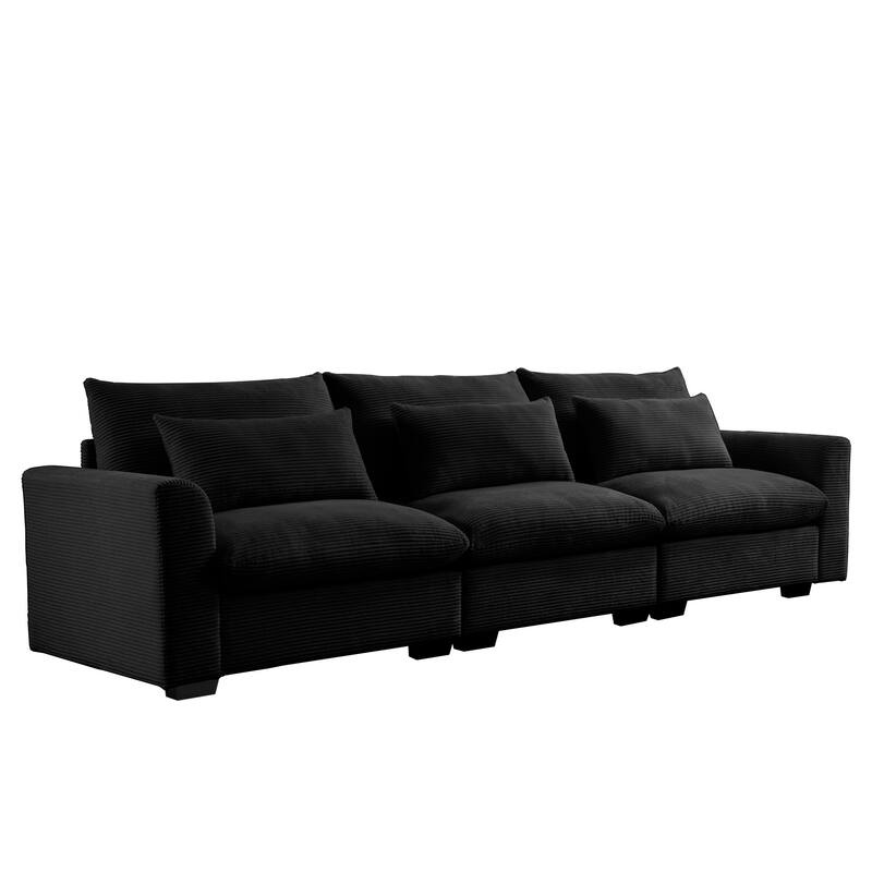 GDFStudio- Mark Corduroy Three-Seater Sofa