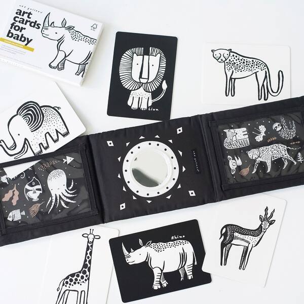 slide 2 of 4, Wee Gallery Tummy Time Gallery Bundle - Safari