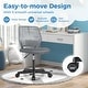 preview thumbnail 31 of 41, Height-adjustable Ergonomic Kids Desk Chair with Universal Casters-Blue