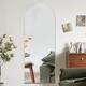 Arched Top Full-length Freestanding/ Leaning/ Hanging Wall Mirror