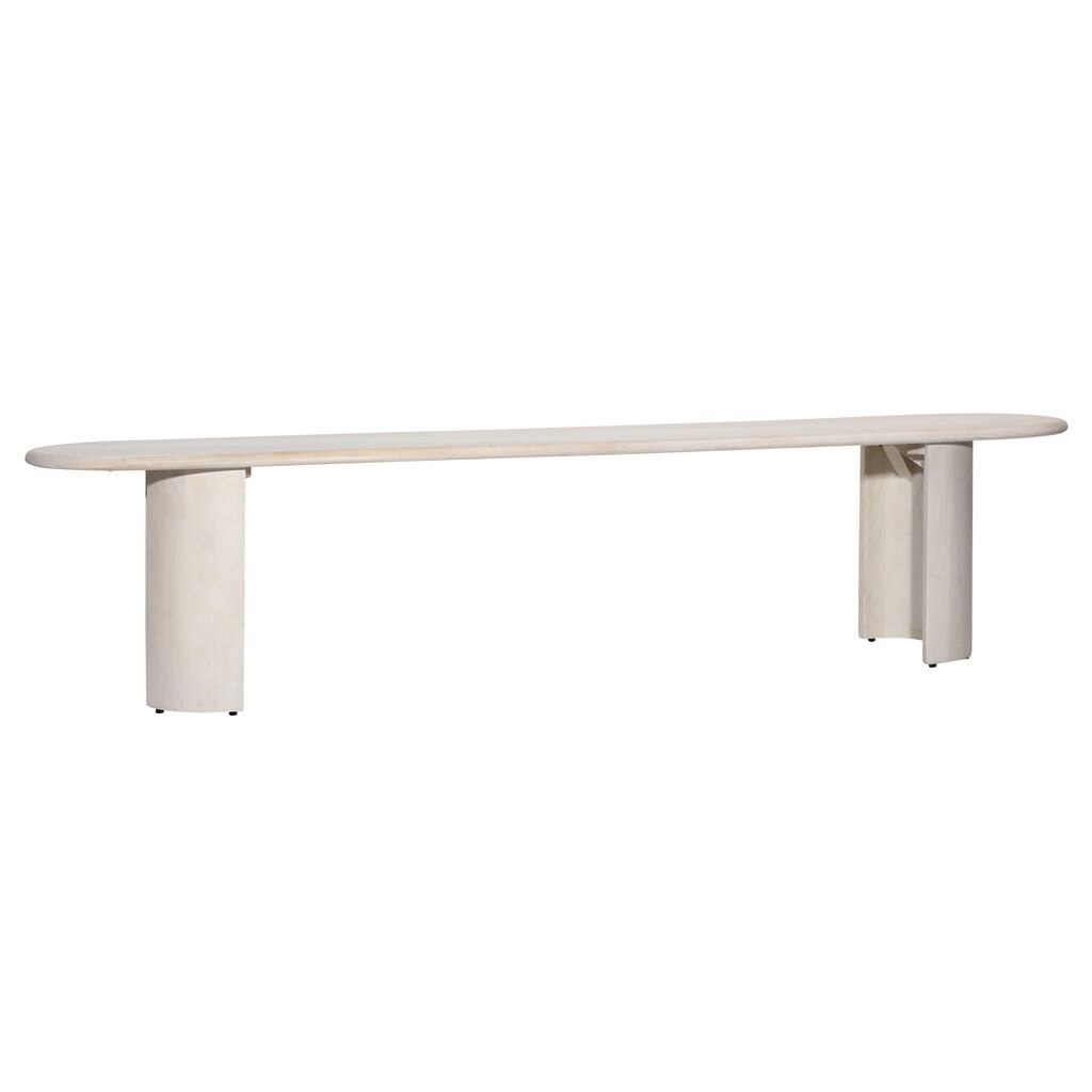 Colette Mango Bench, White