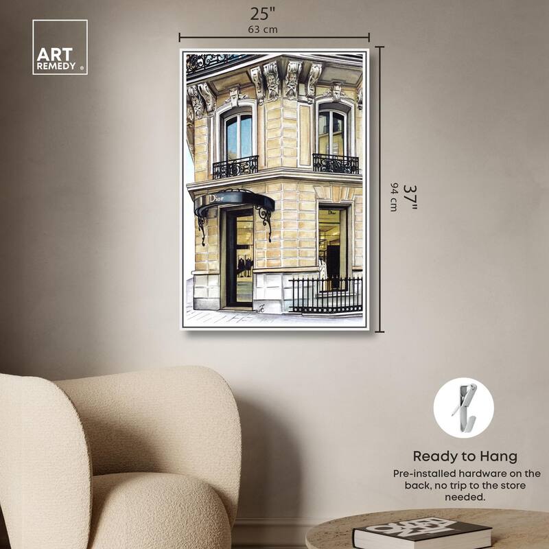 Doll Memories - Glamorous Drama Canvas by Art Remedy