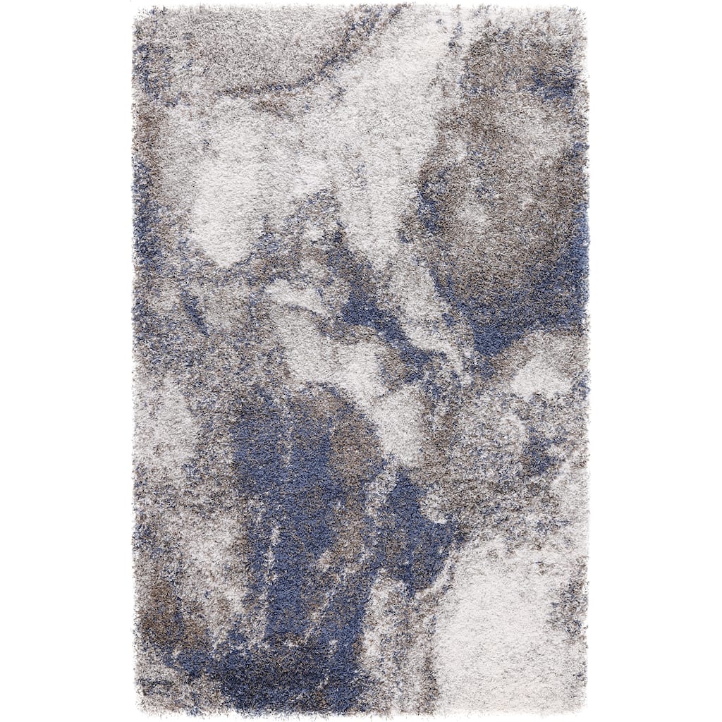 Noori Rug Lux Adrian Abstract Modern 2-inch Thick Shag Rug