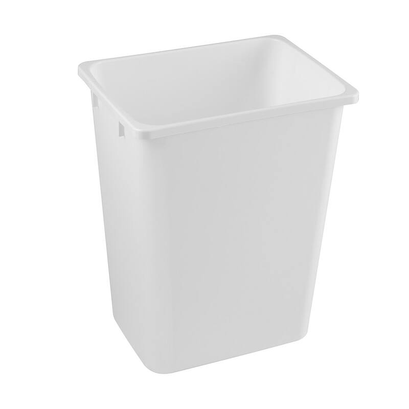 Kessebohmer 36 Qt (9 Gallon) Waste Container for Cabinet Pull Out - White