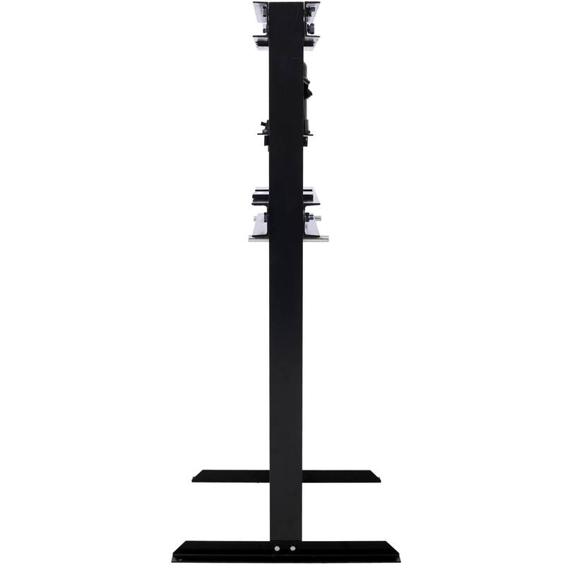 Hydraulic Shop Press ,12-Ton Capacity , Floor Mount ,with Press Plates, H-Frame Garage Floor Press, Adjustable Working Height